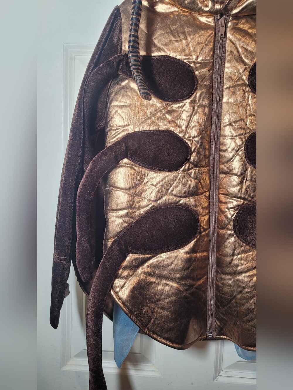 Unique Metallic Insect Costume - Picture 3 of 8